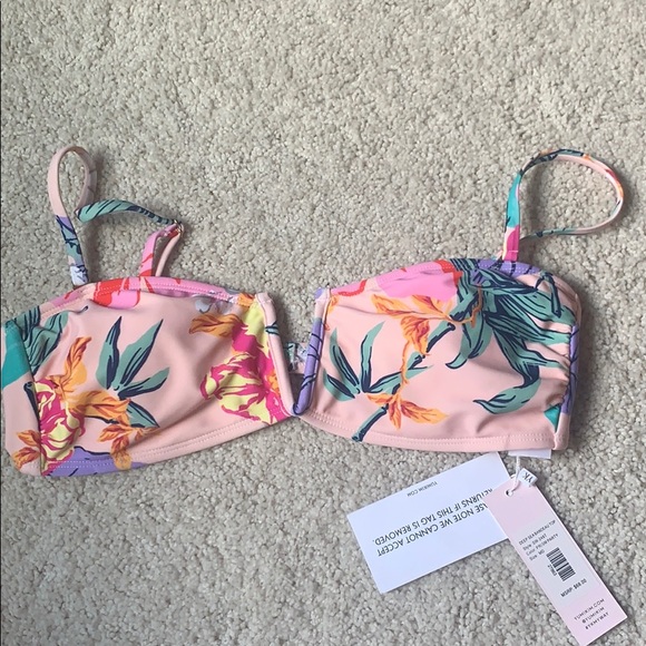 Yumi Kim Deep Sea Bandeau Top medium new - Picture 2 of 3